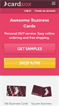 Mobile Screenshot of cardsox.com